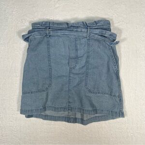American Eagle Light Wash Denim Skirt Womens Small Y2k‎ Style